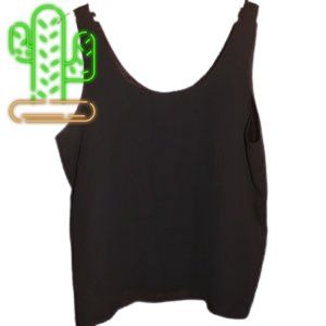 4/$20 |NICOLE PARIS| Black Tank Size XL